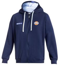 Mikina na zips SPARCO-GULF, modr